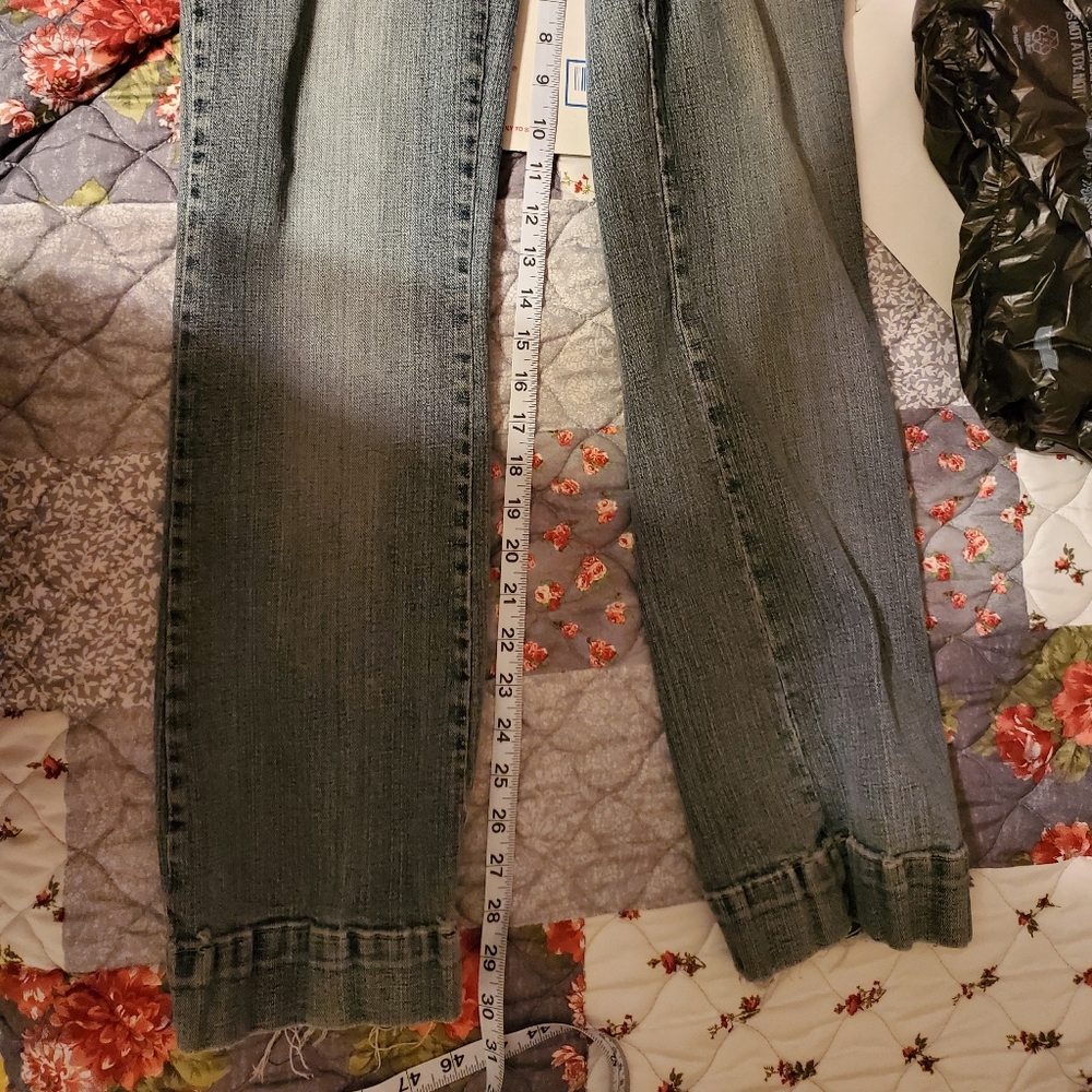 Liquid X Y2K Straight Leg Jeans (Junior Size 13) - Picture 7 of 13